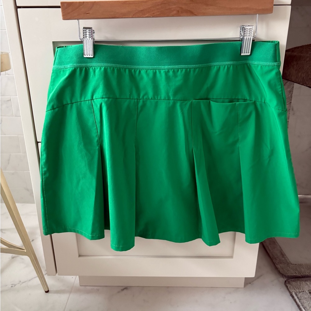 RLX Ralph Lauren Green Athletic Golf Tennis Skort Size Large - Picture 4 of 5